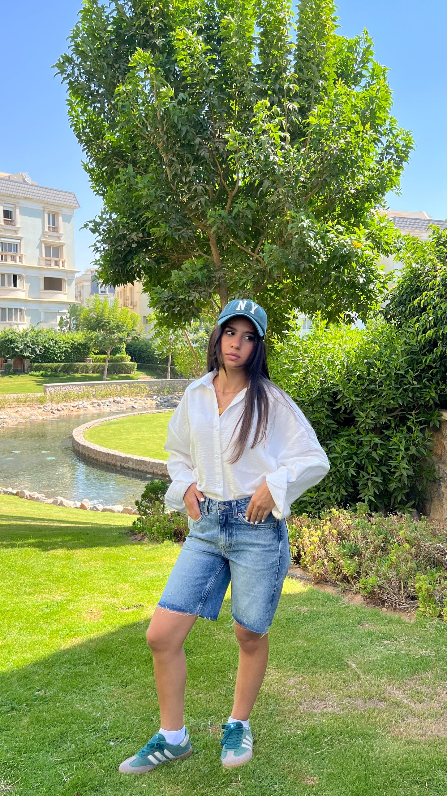 Light Blue Denim Jorts